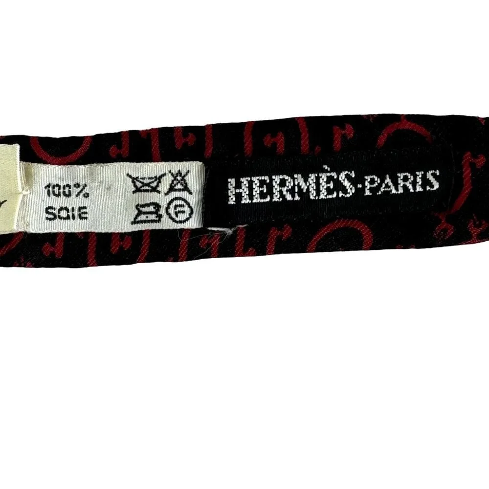 Hermes vintage red