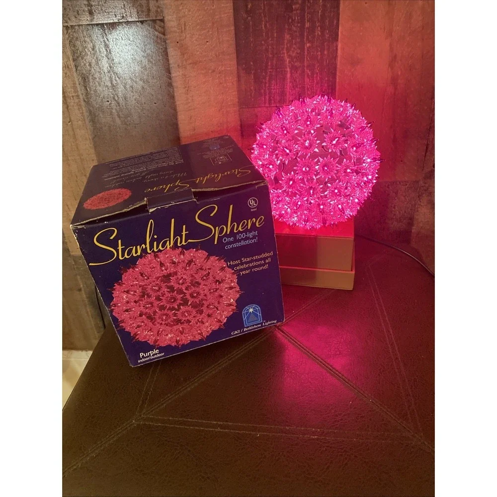 Starlight Sphere Purple 100 Light Constellation‎ 5.5