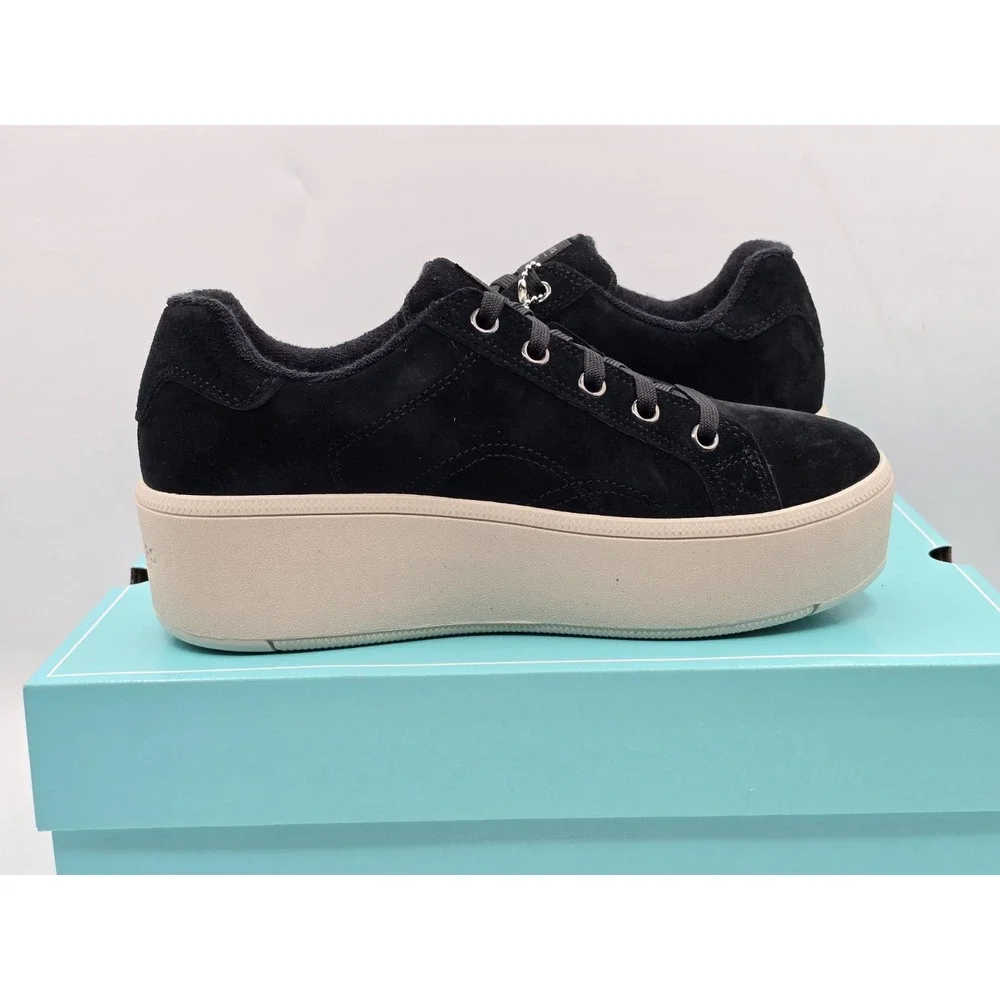Skechers Martha Stewart Shoes Women Plateau Chic Lady Platform Black 158821 Sz 7