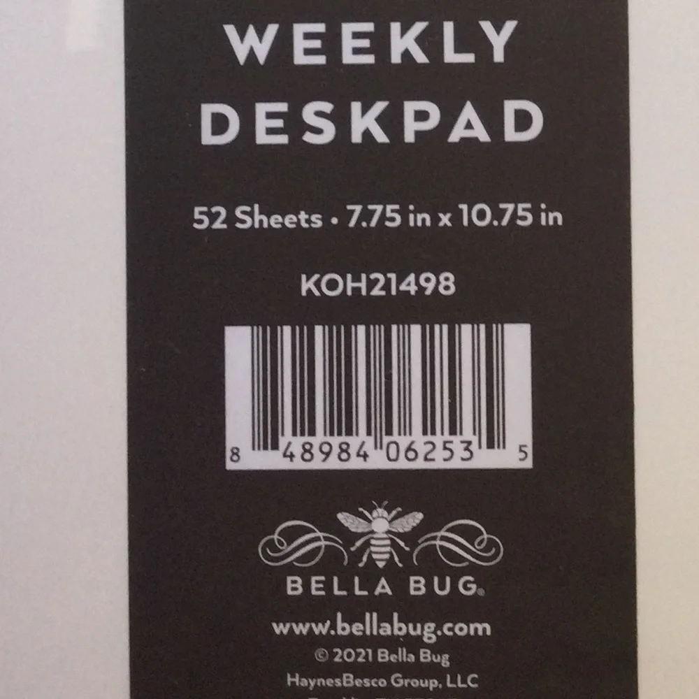 Bella Bug weekly motivational