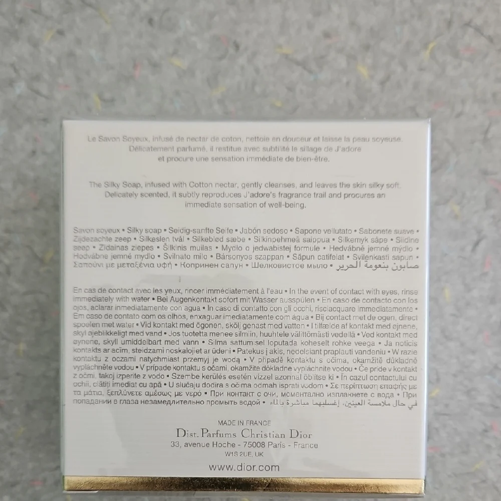 Dior elegant soap