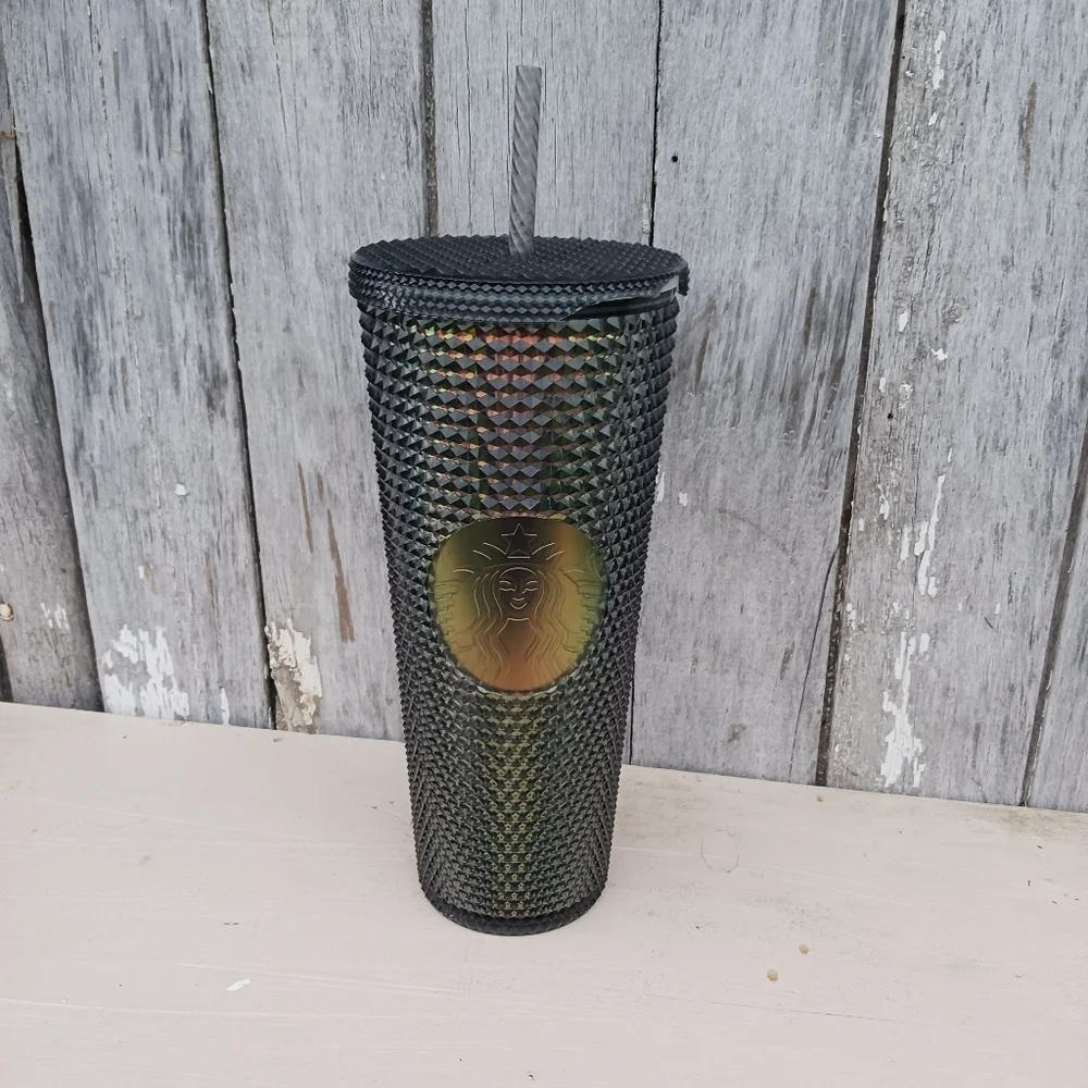 Starbucks Halloween  Oil Slick Rainbow Iridescent Venti Tumbler 24 oz‎