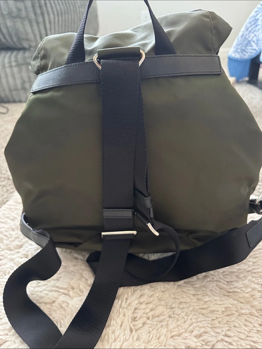 Prada men backpack