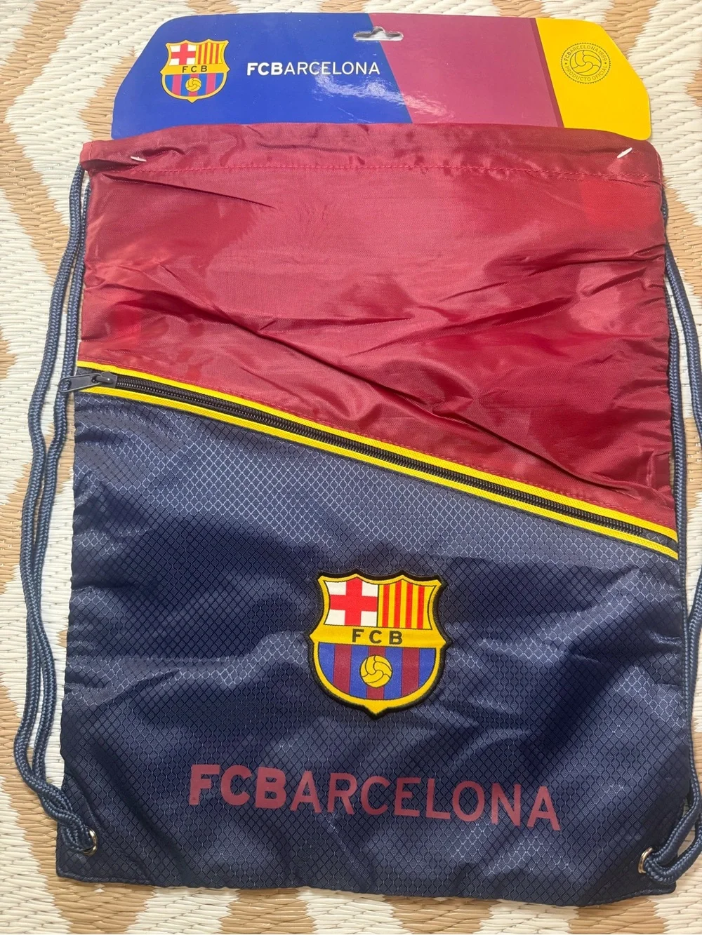 Fc Barcelona official drawstring