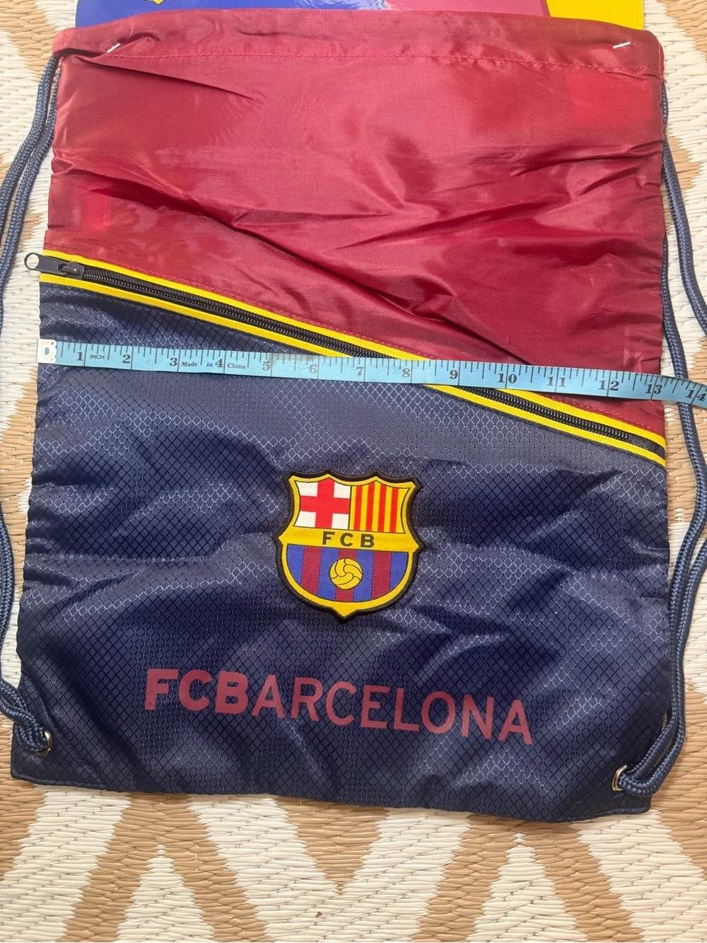 Fc Barcelona official drawstring
