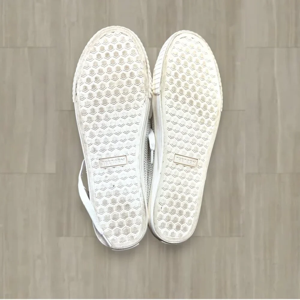 Tretorn white mesh