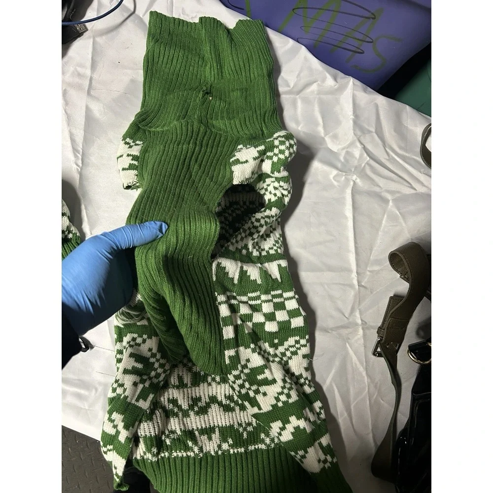 N/A knitted fabric stretchy