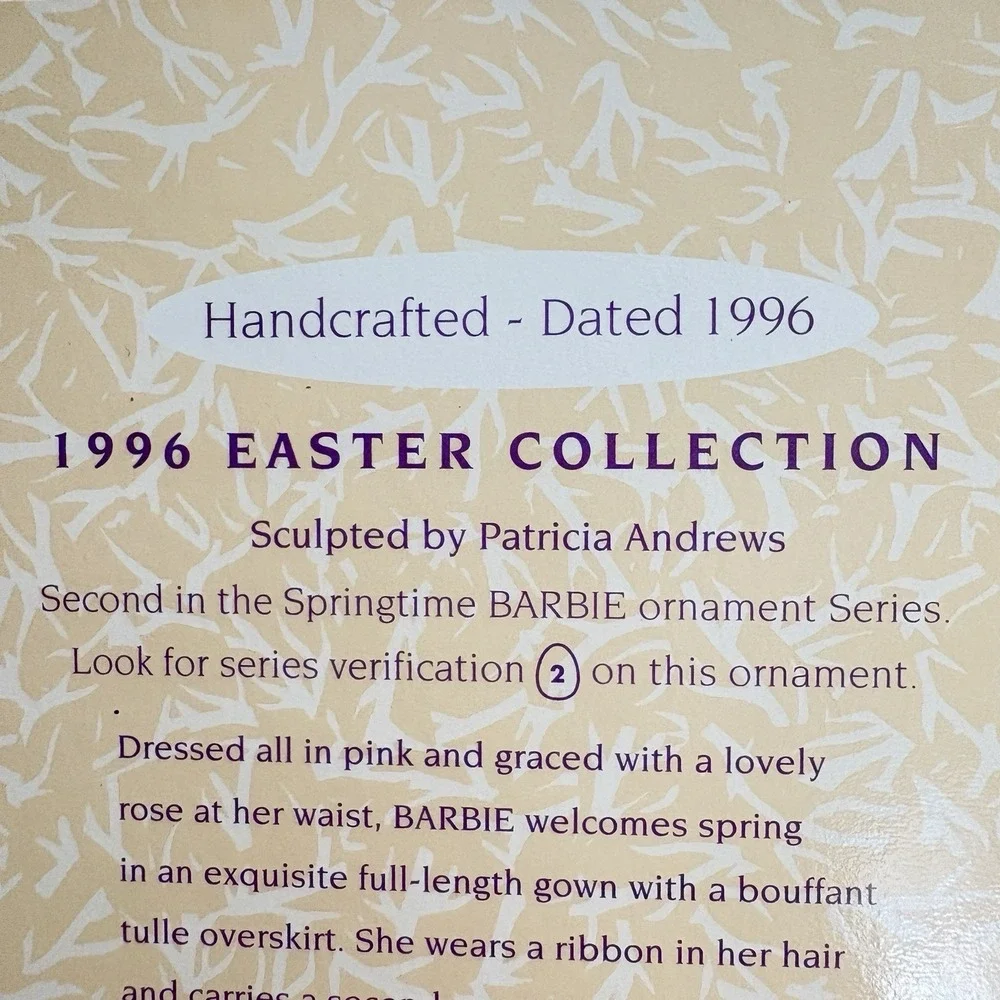 Hallmark 1996 barbie