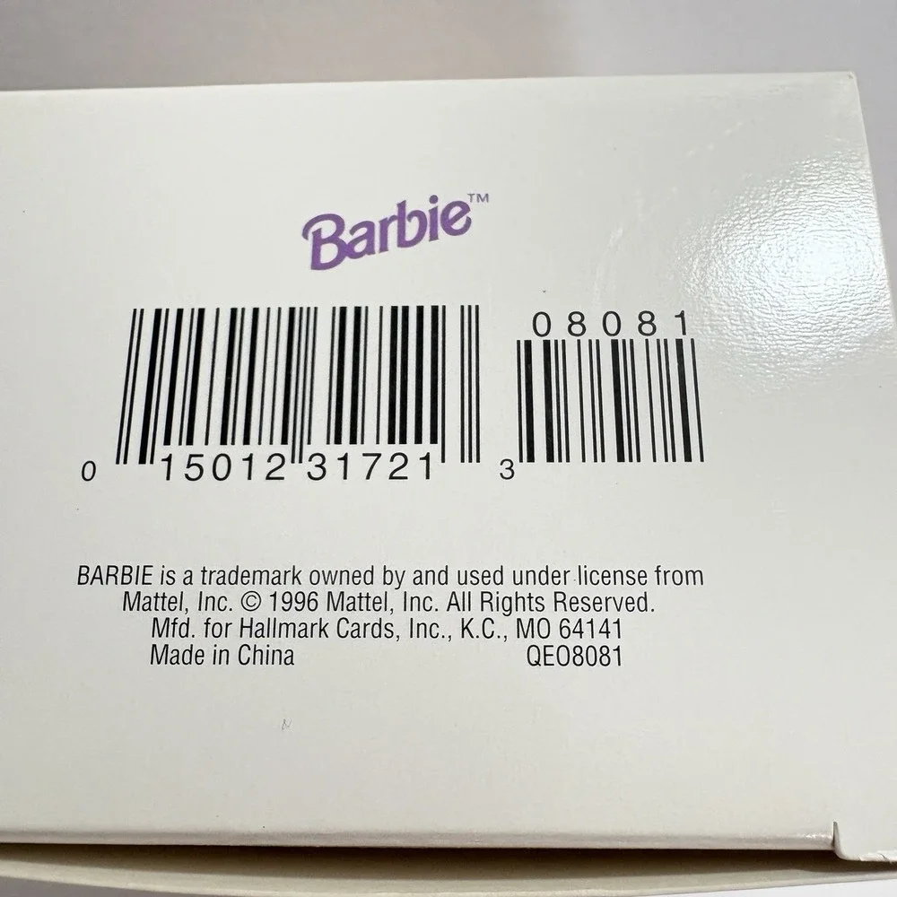 Hallmark 1996 barbie