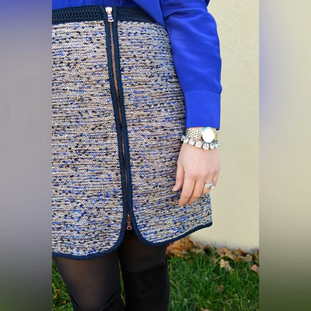J. Crew elegant navy