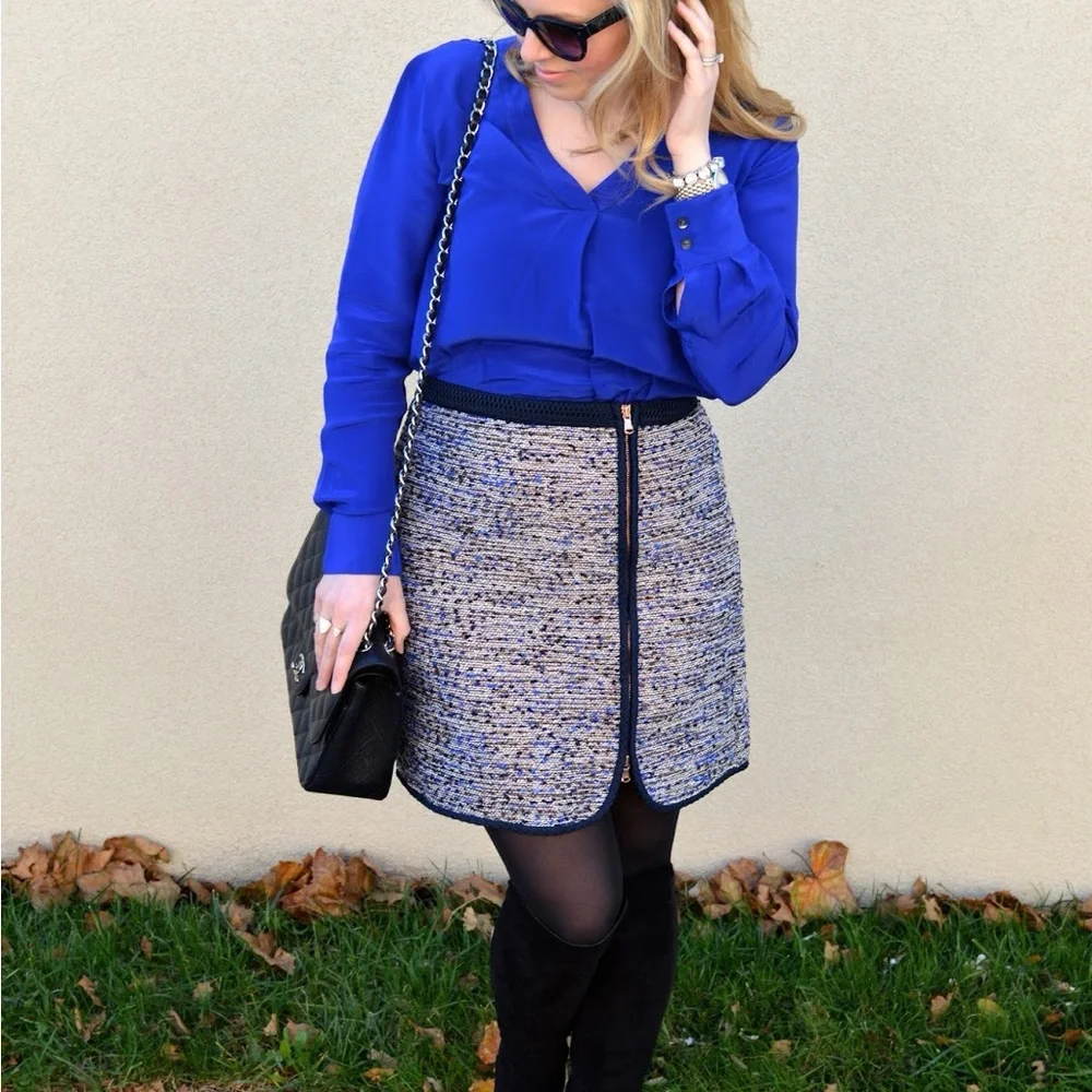 J. Crew elegant navy