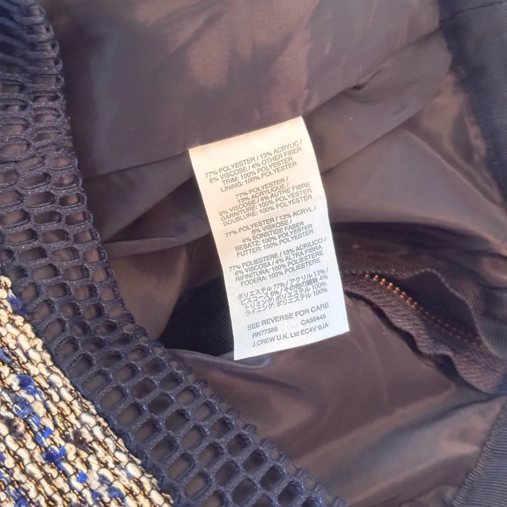 J. Crew elegant navy