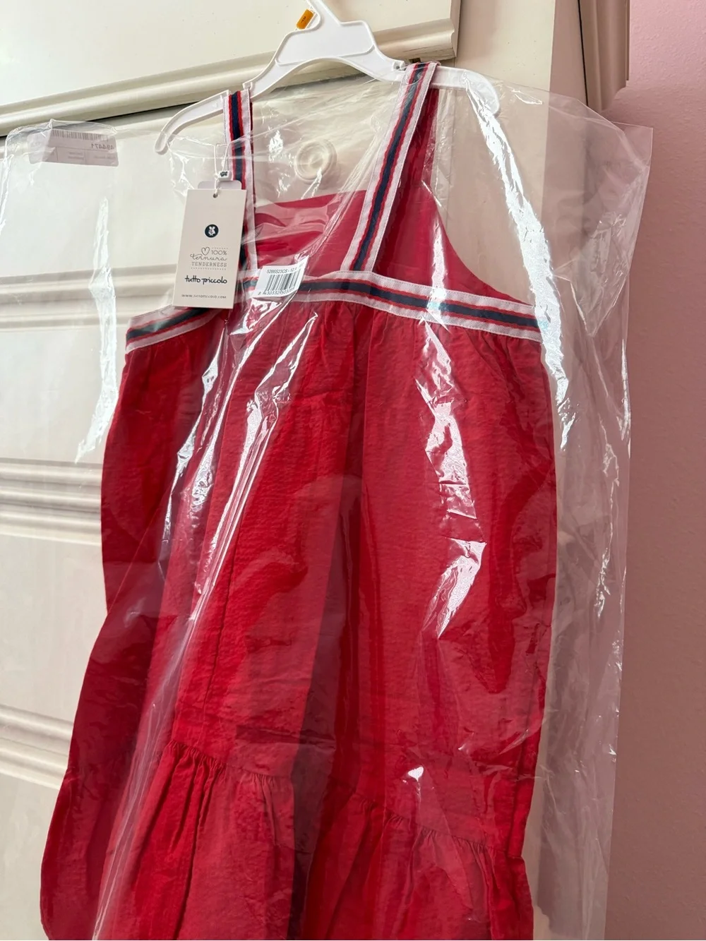 Tutto Piccolo red cotton