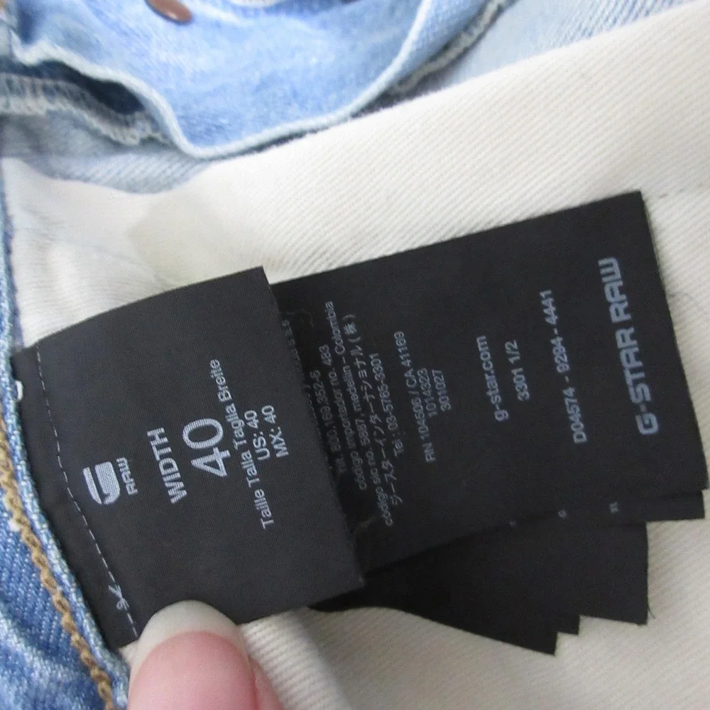 G-Star back tag