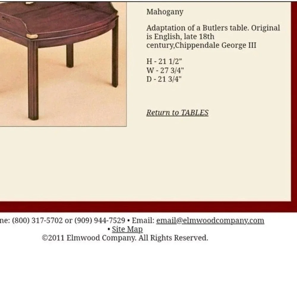 Kittinger reproduction colonial