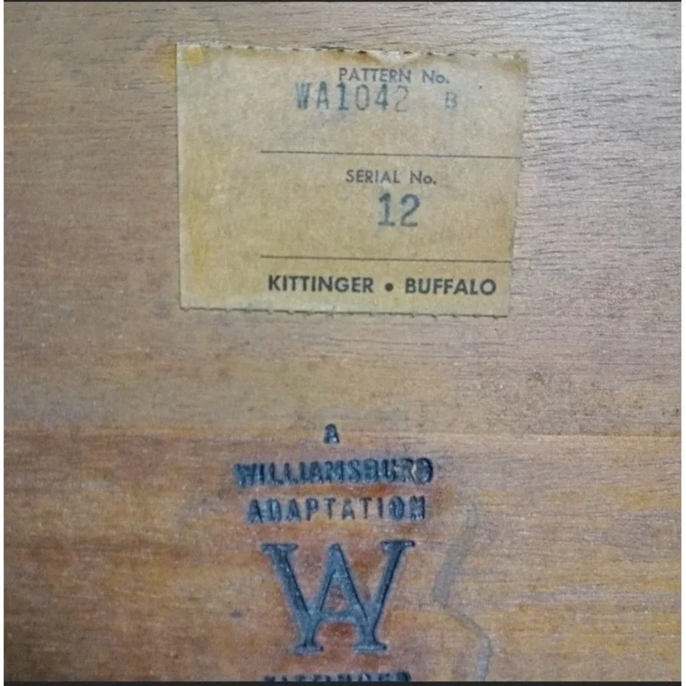 Kittinger reproduction colonial