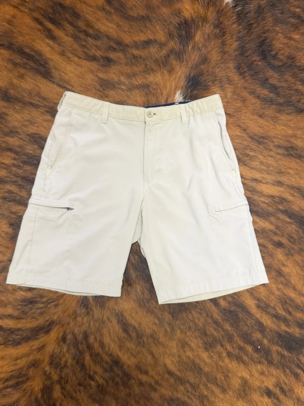 Men's Casual Cargo Shorts in Khaki