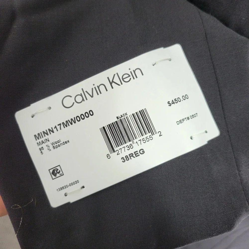Calvin Klein before completing