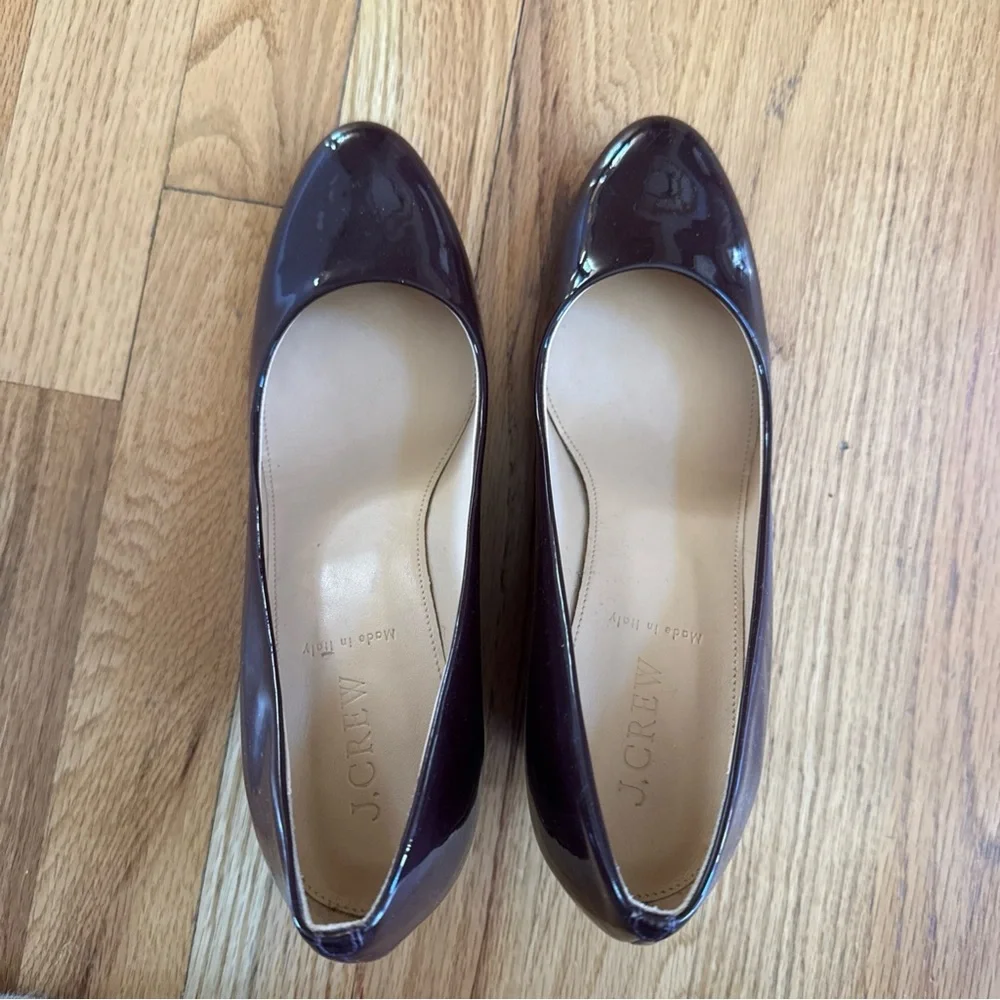 J. Crew sleek patent
