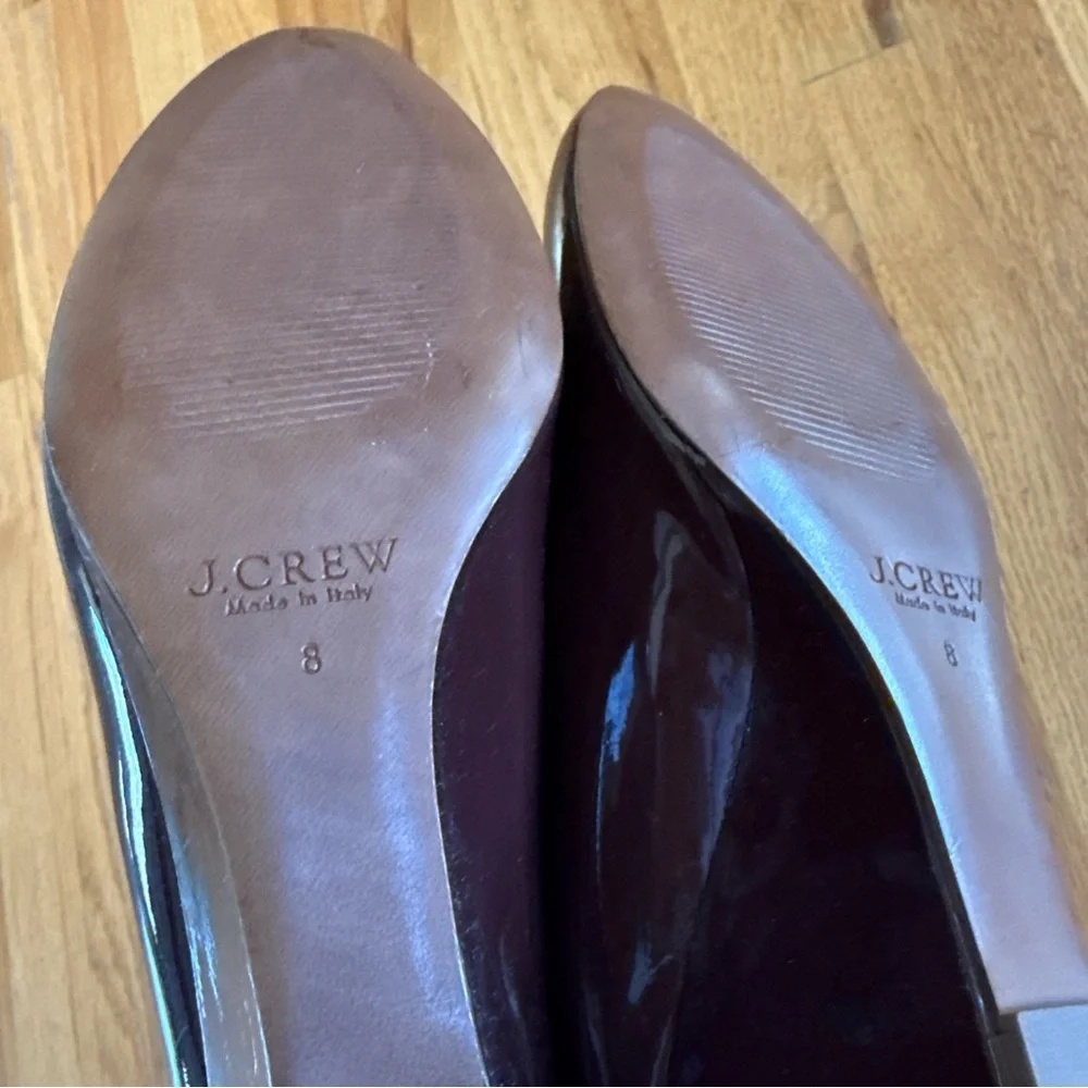 J. Crew sleek patent