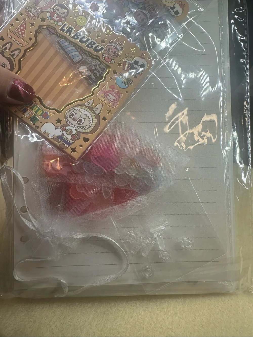 N/A labubu notebook