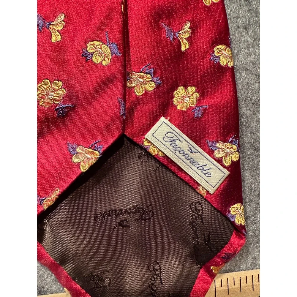 Faconnable silk necktie