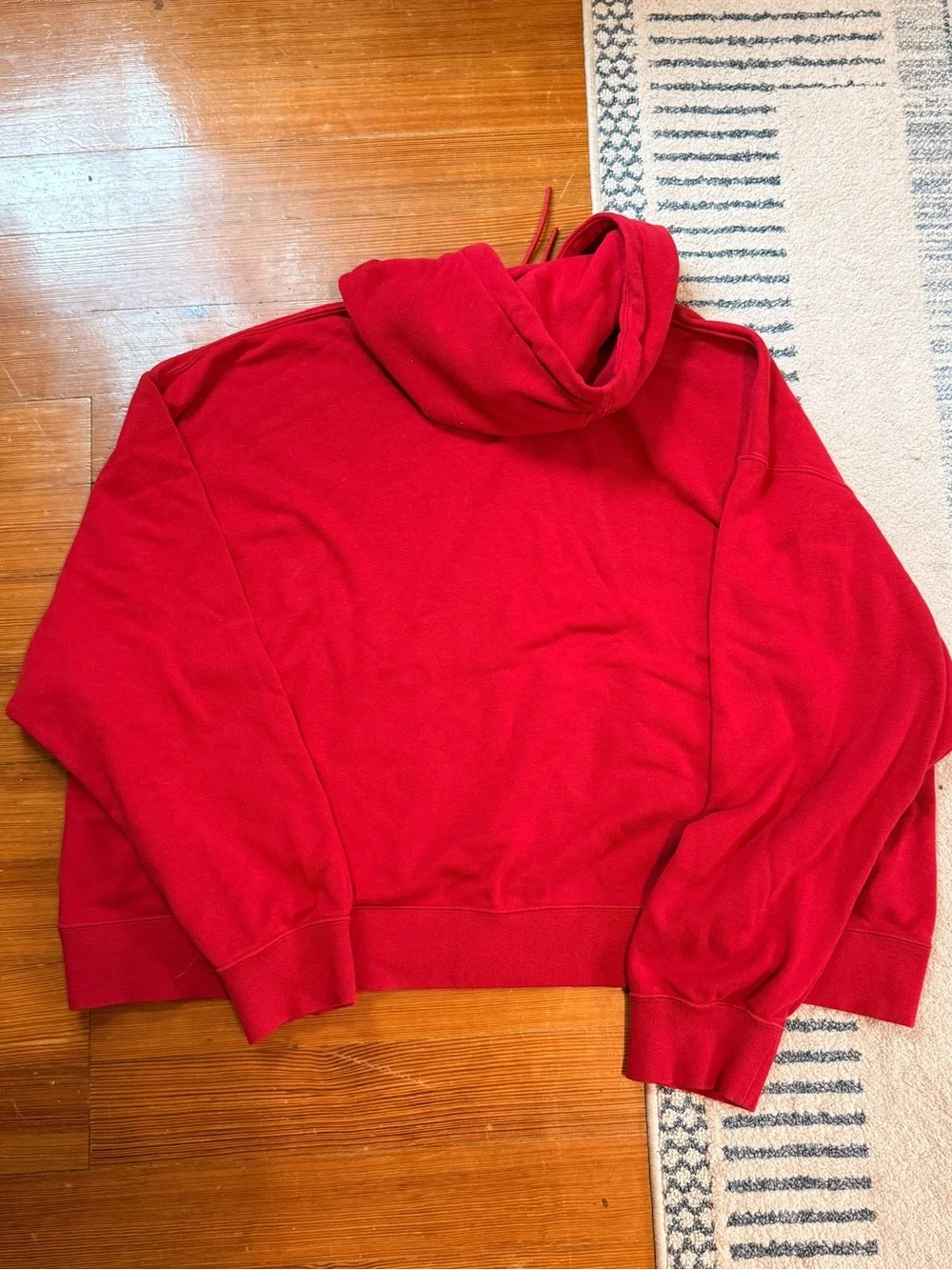 Jordan Red Hoodie Pullover with Jumpman Logo