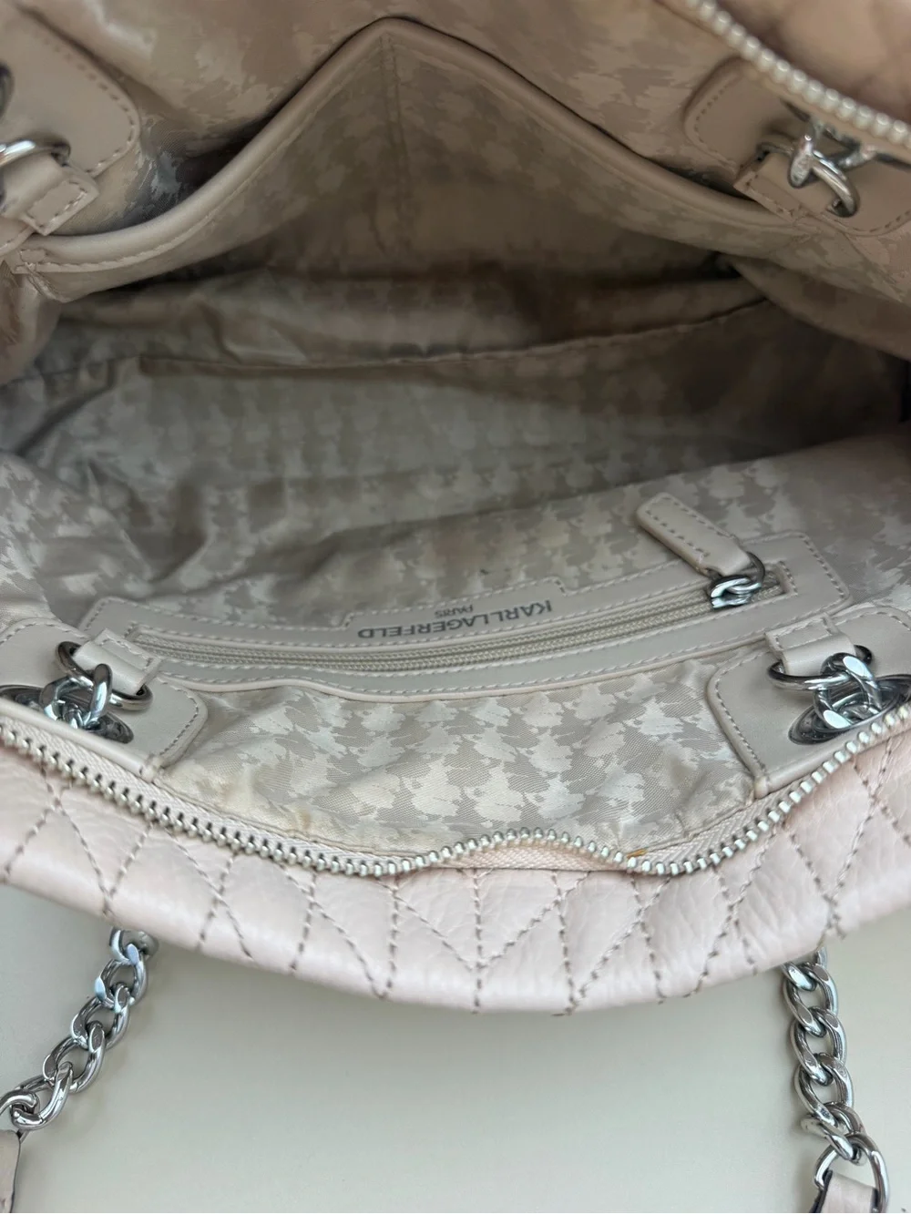 Karl Lagerfeld please beige
