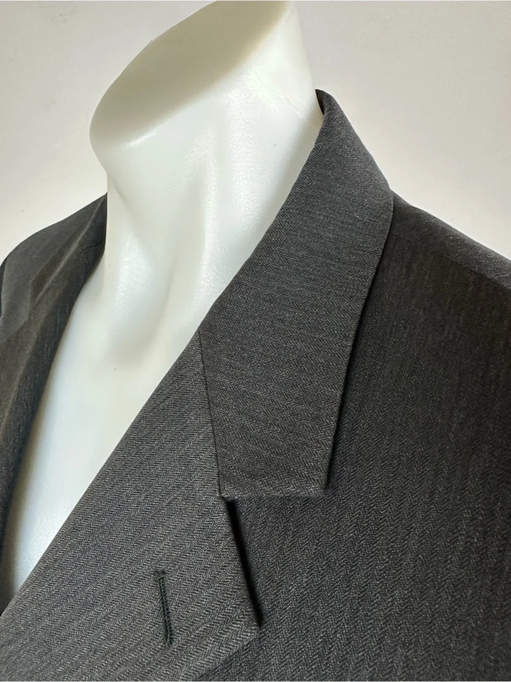 Brooks Brother’s Worsted Wool Blazer in Dark Charcoal
