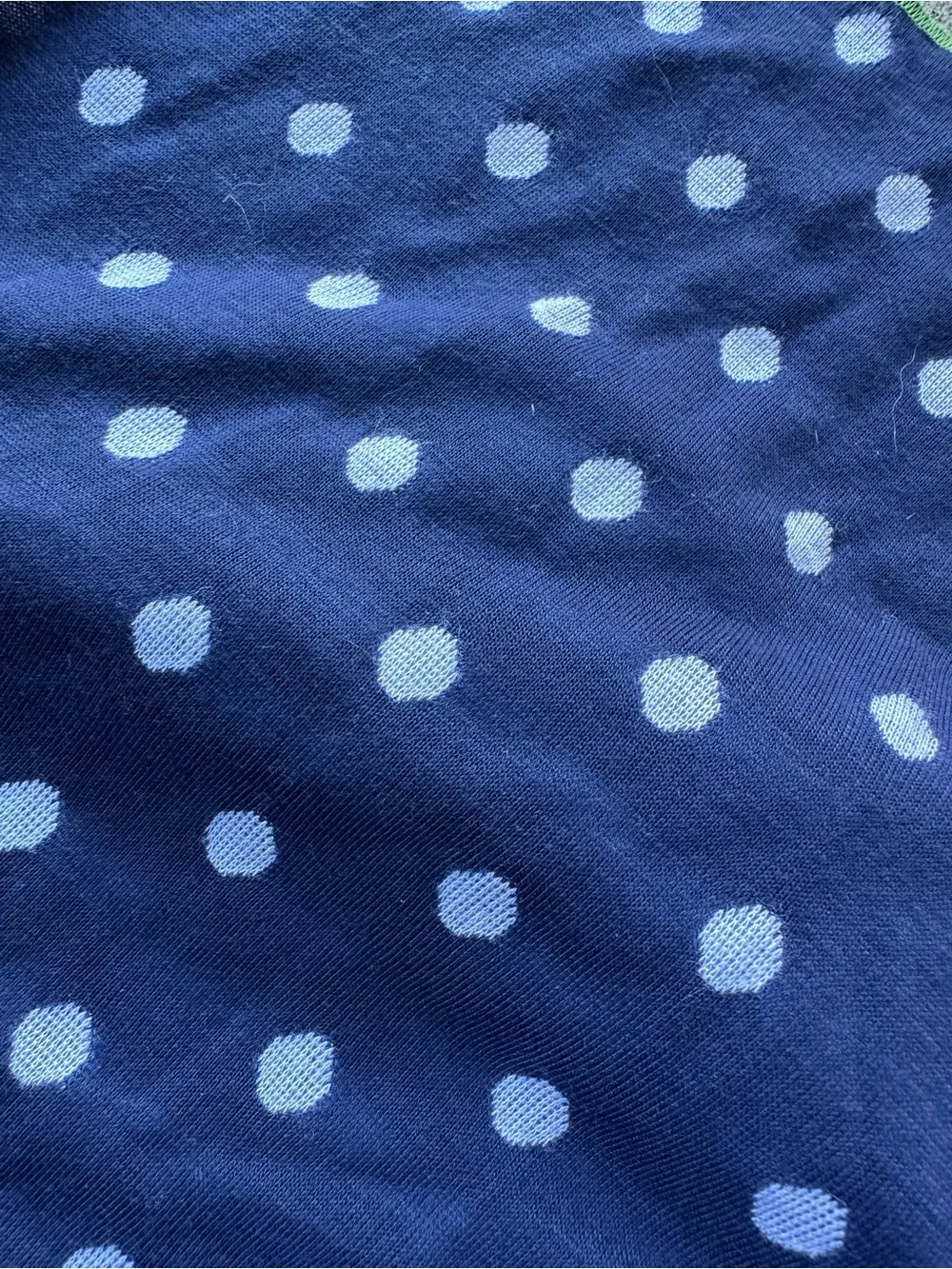 Coldwater Creek polka reversible interior