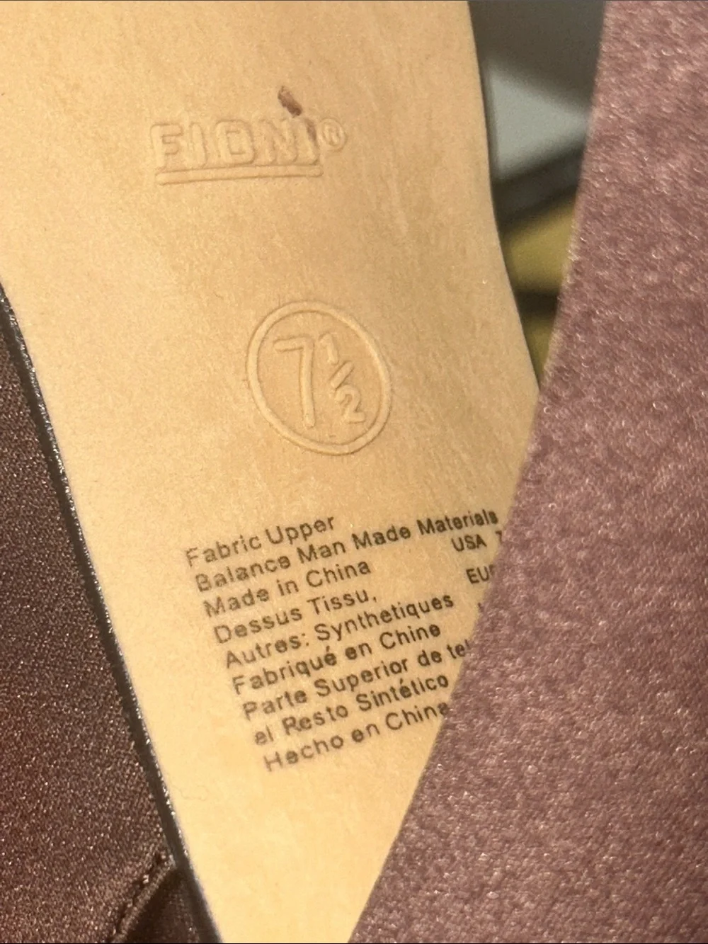 Fioni Formal elegant brown
