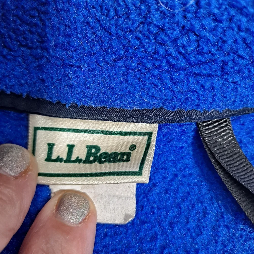L.L. Bean bean blue