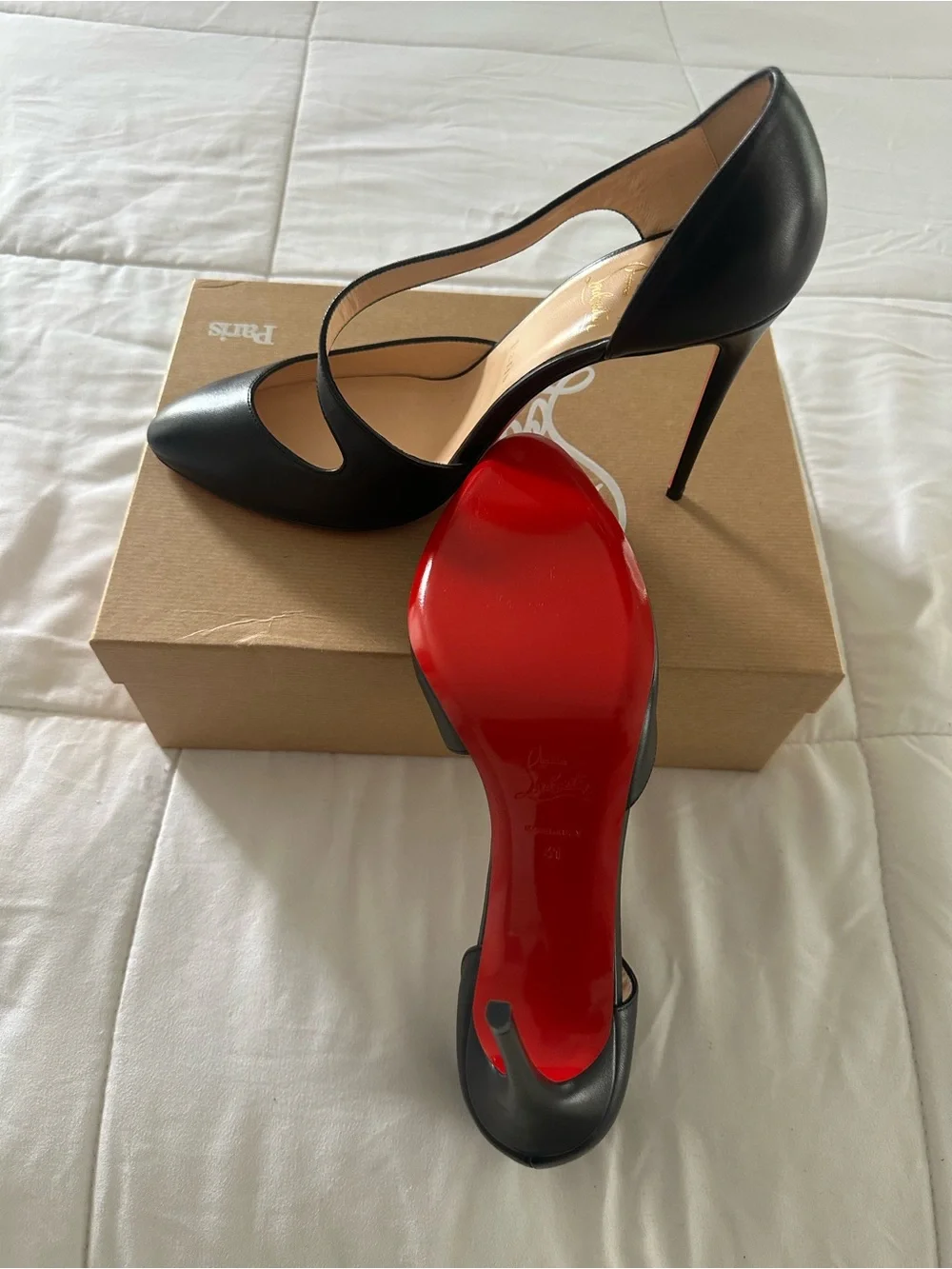 Christian Louboutin sleek black