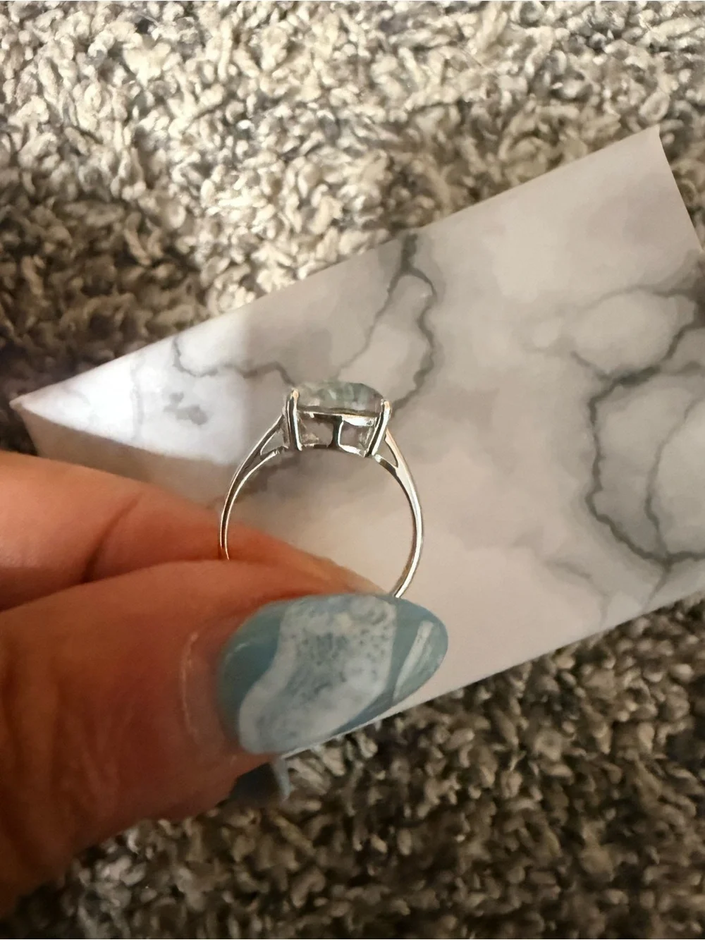None stunning oval