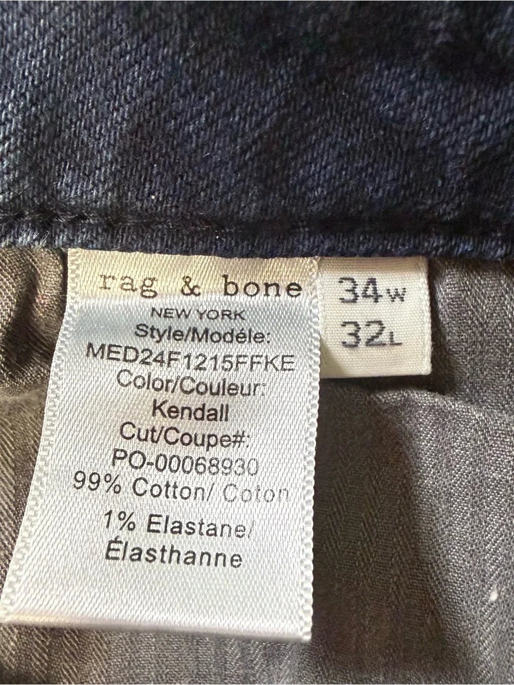 rag & bone premium rag