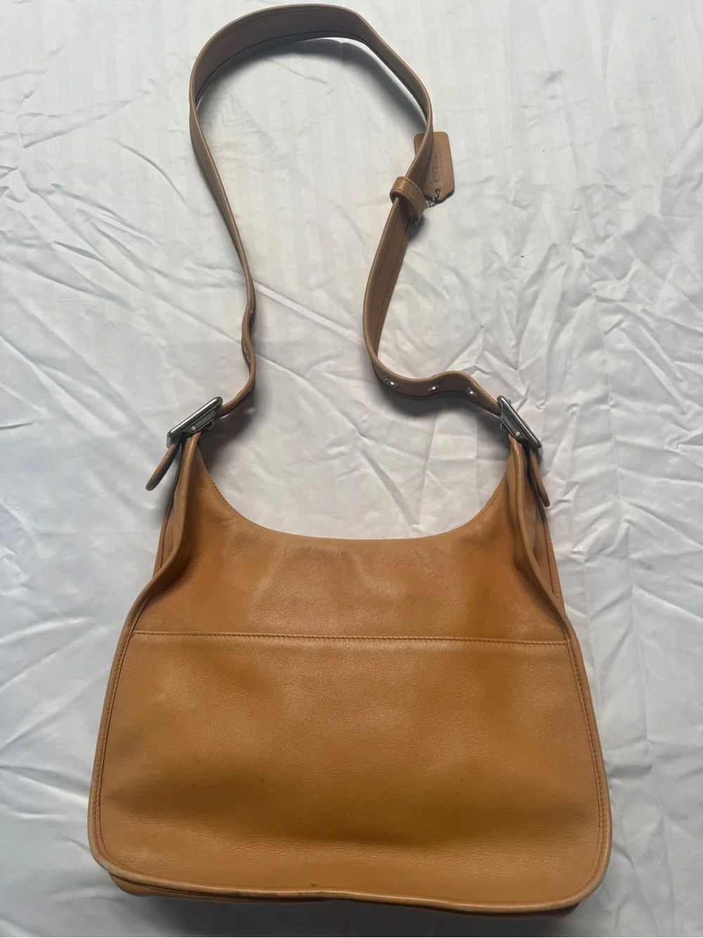 Coach caramel leather