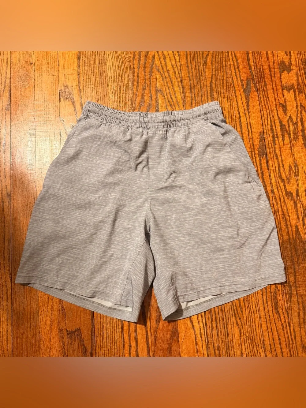 lululemon athletica small shorts gray