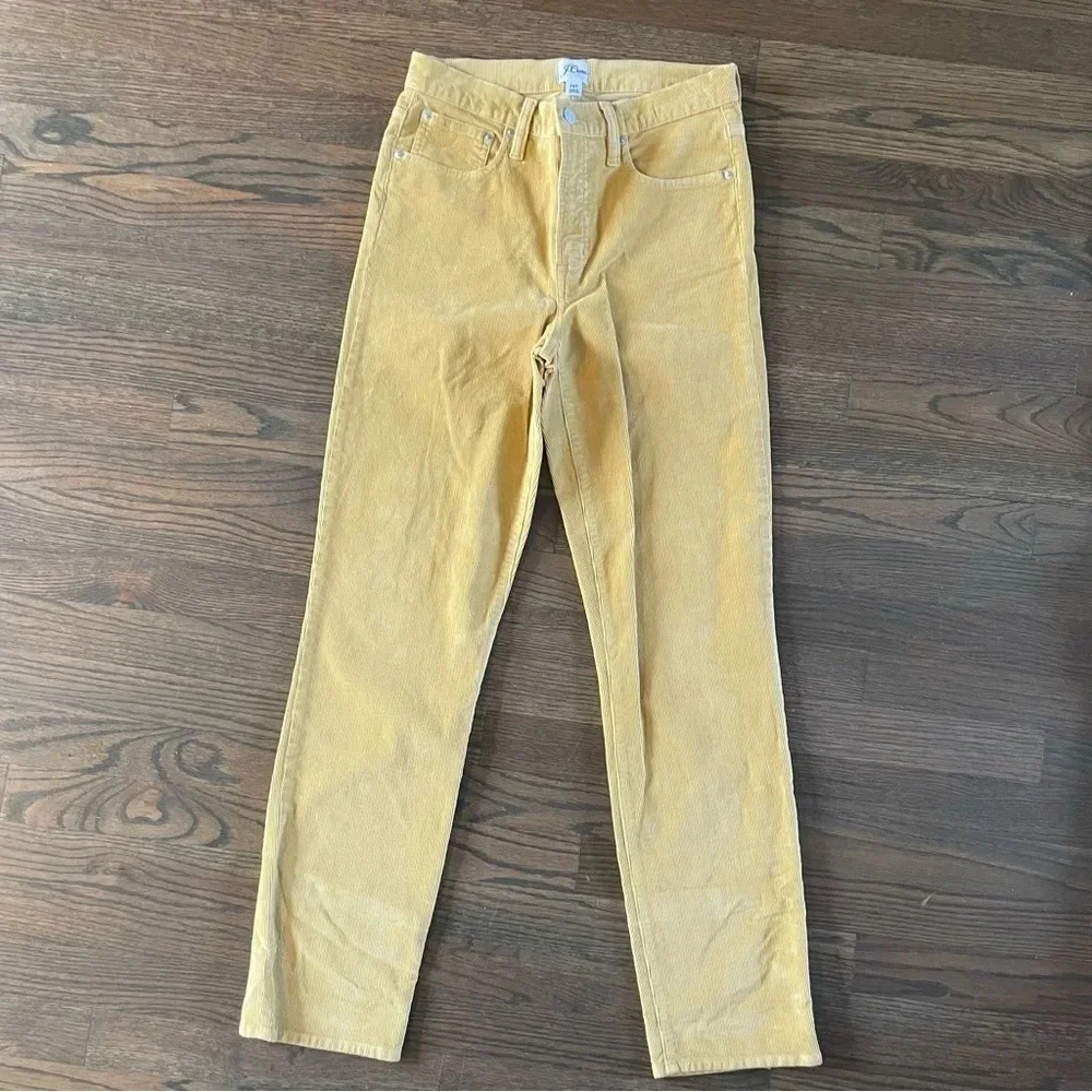 J. Crew Fall 2021 vintage slim straight corduroy pant