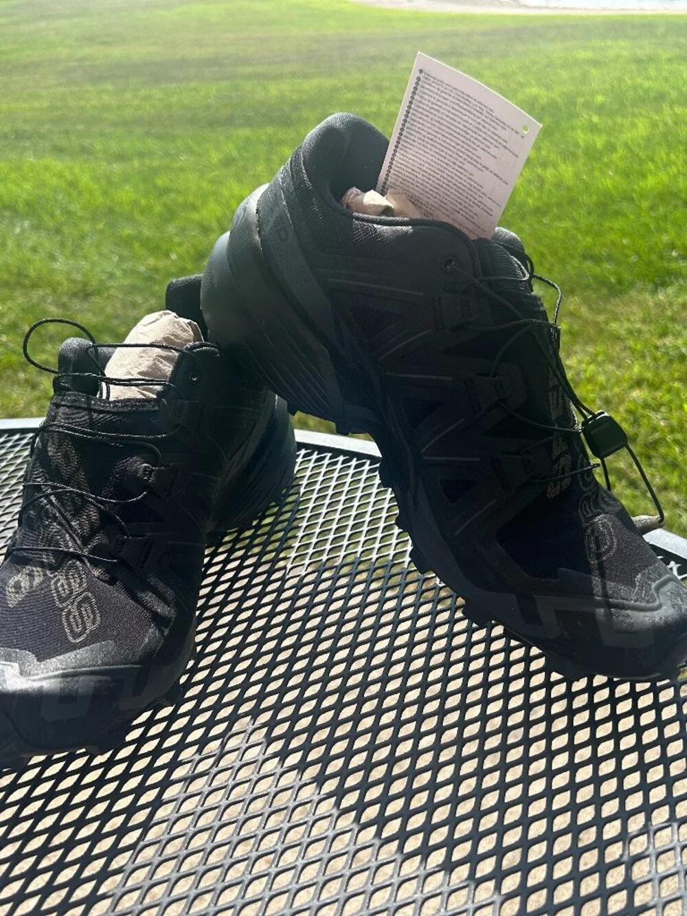 ✨ Salomon Black Athletic Shoe — Size 9 ✨  NEW WITH TAGS