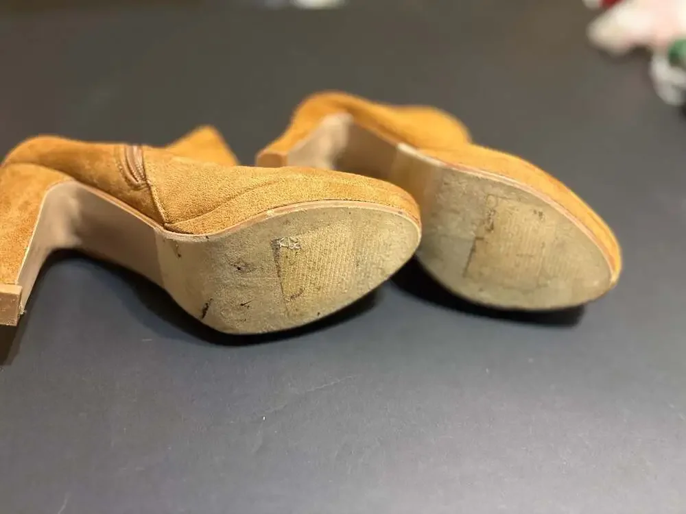 Forever 21 soles heel brown