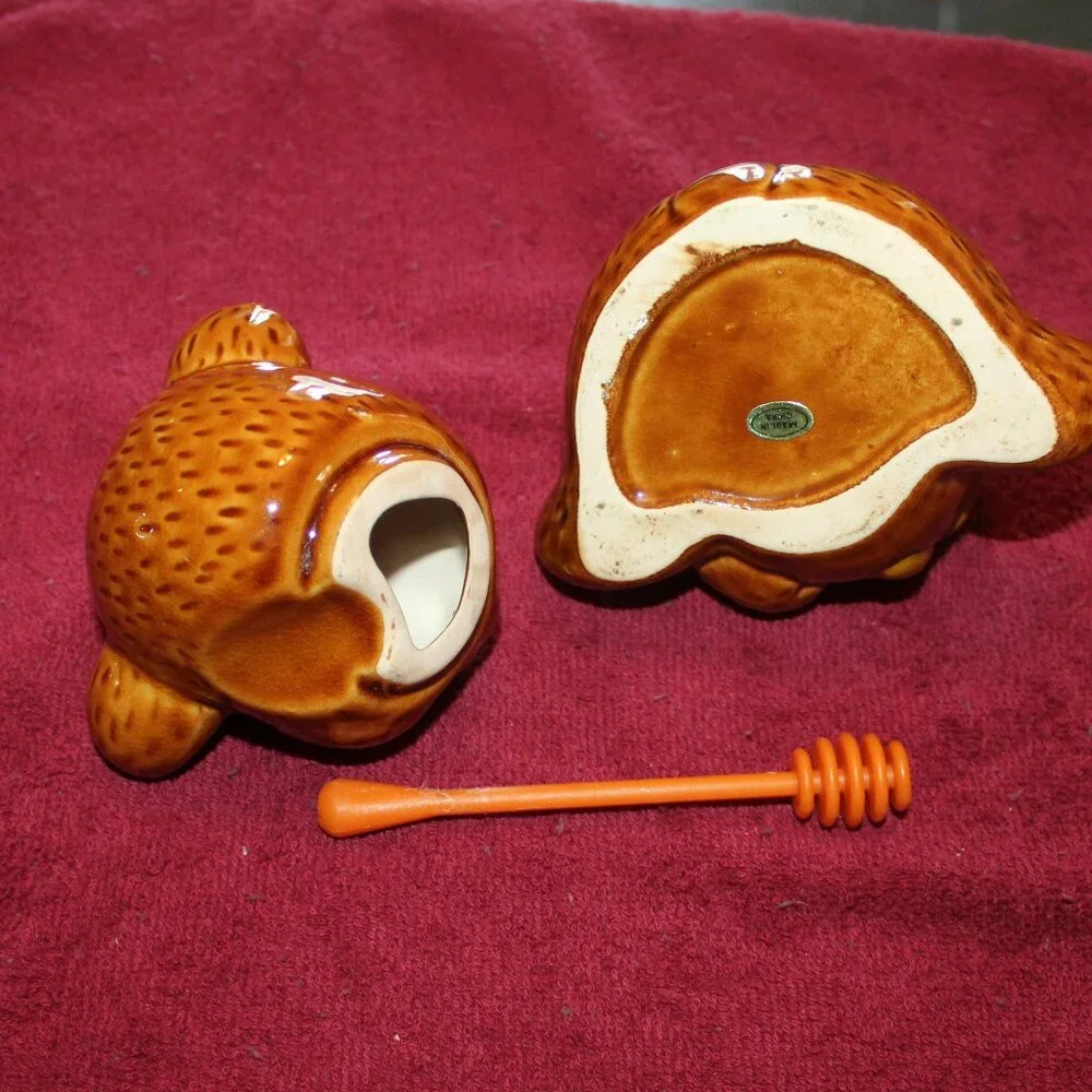Vintage ceramic honey