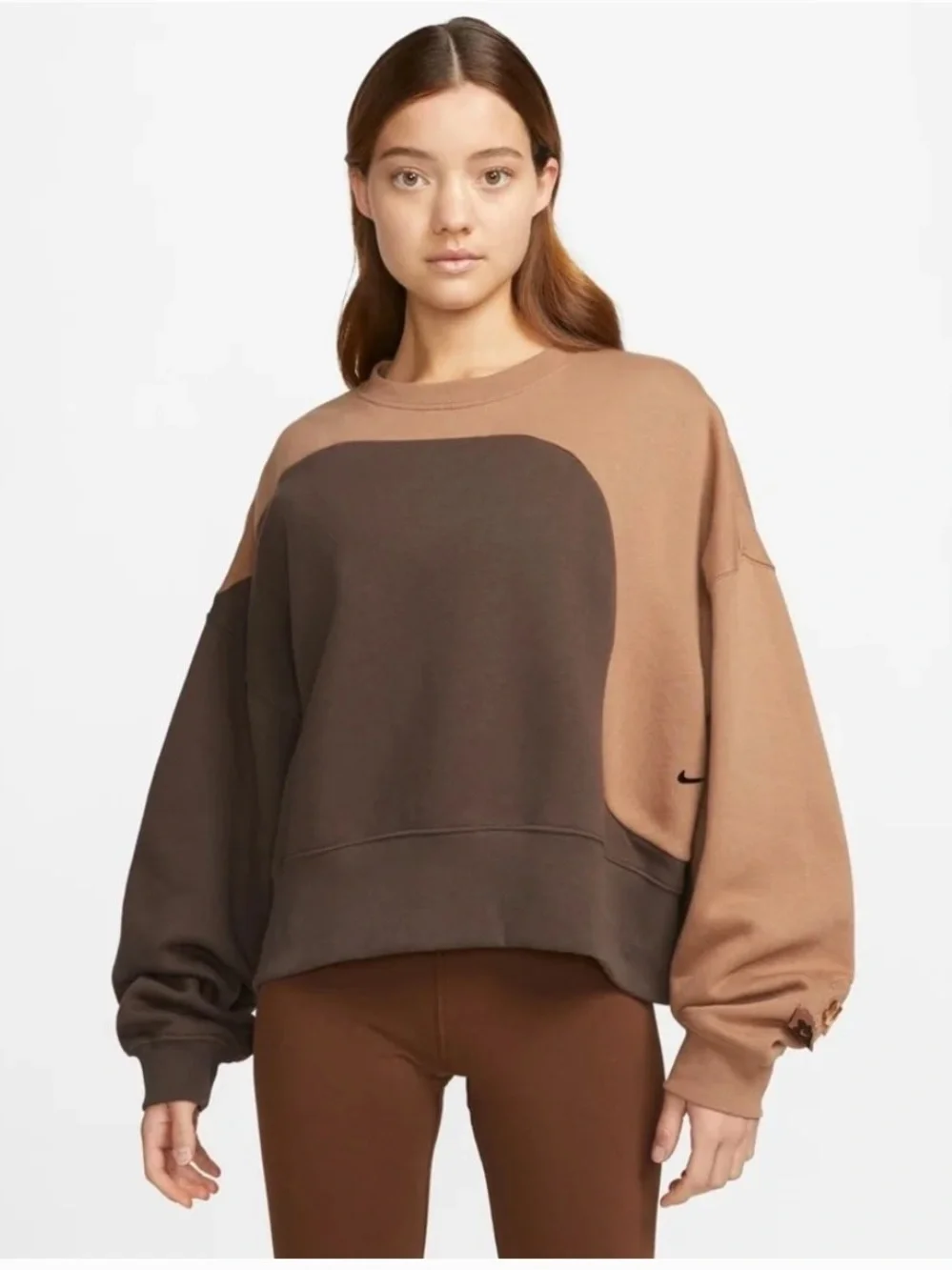 Nike Sport Color Clash Fleece Sweatshirt