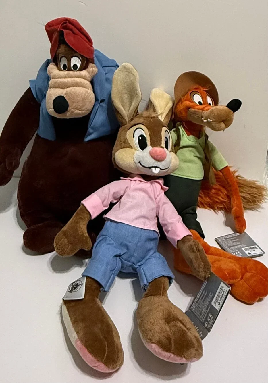RETIRED 2019 Disney Parks Splash Mountain Plush. Lot of 3.