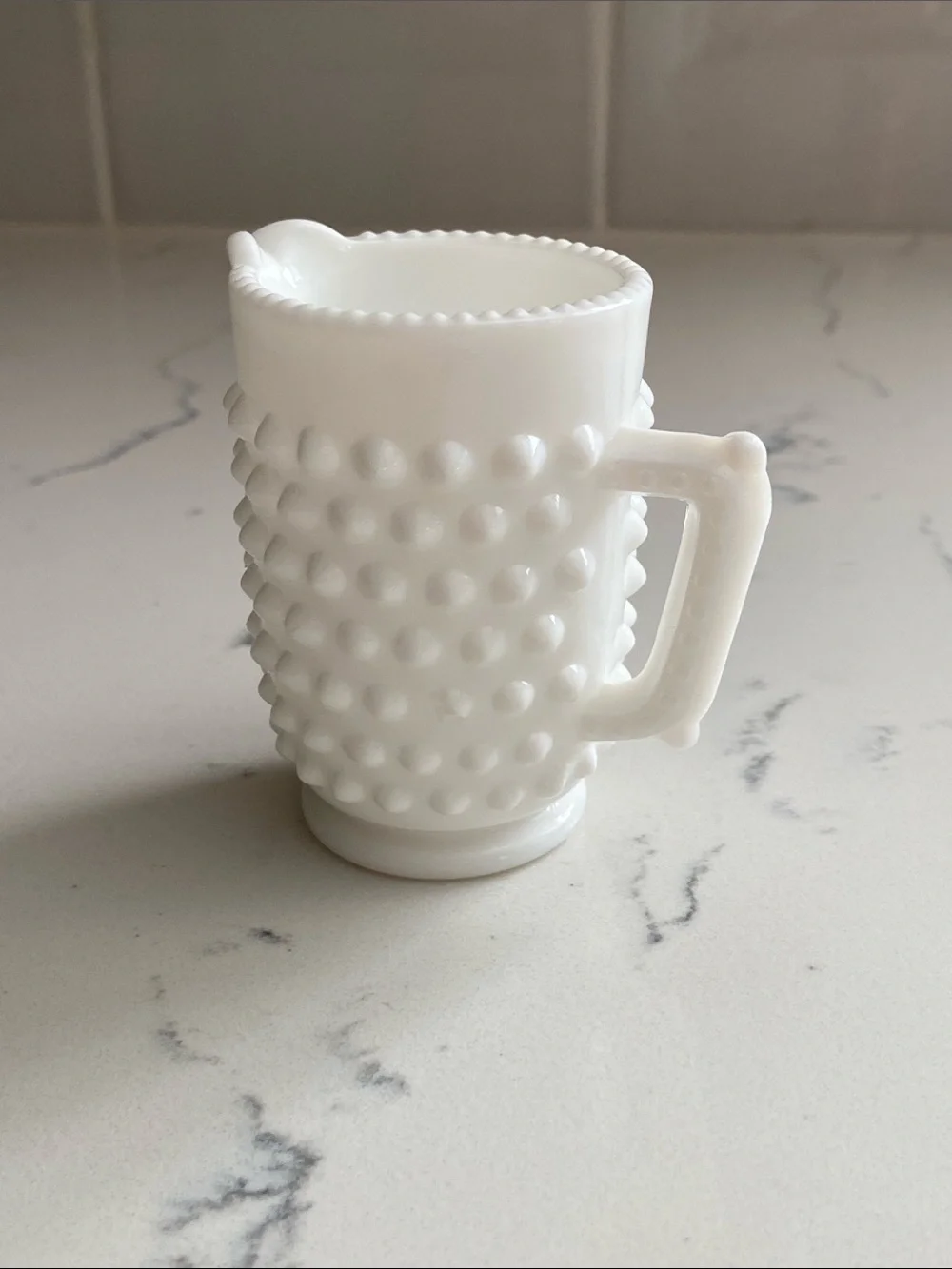 Fenton vintage white