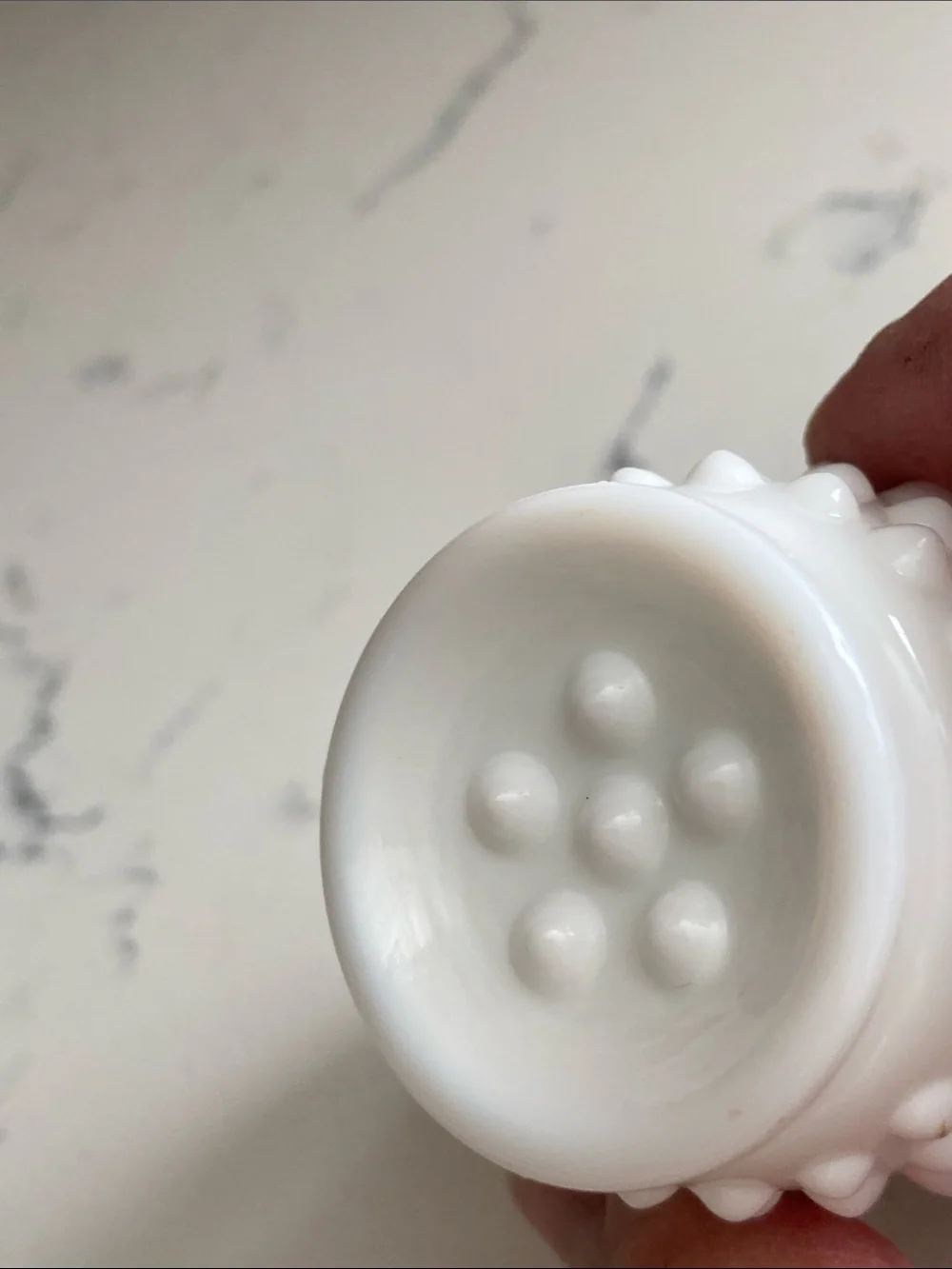 Fenton vintage white