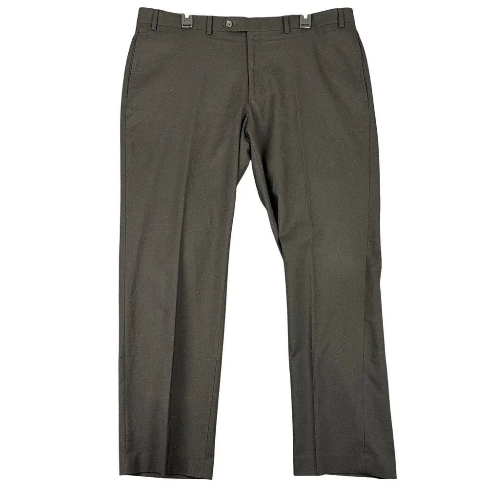 Lauren Ralph Lauren Dress Pants Men 38x30 Flat Front Stretch Professional Office