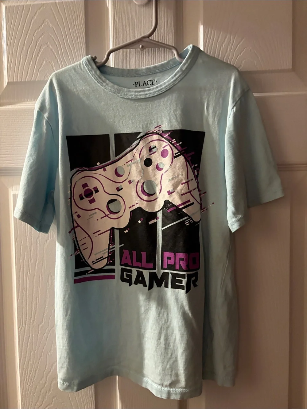 The Children's Place Light Blue All Pro Gamer Graphic Tee
