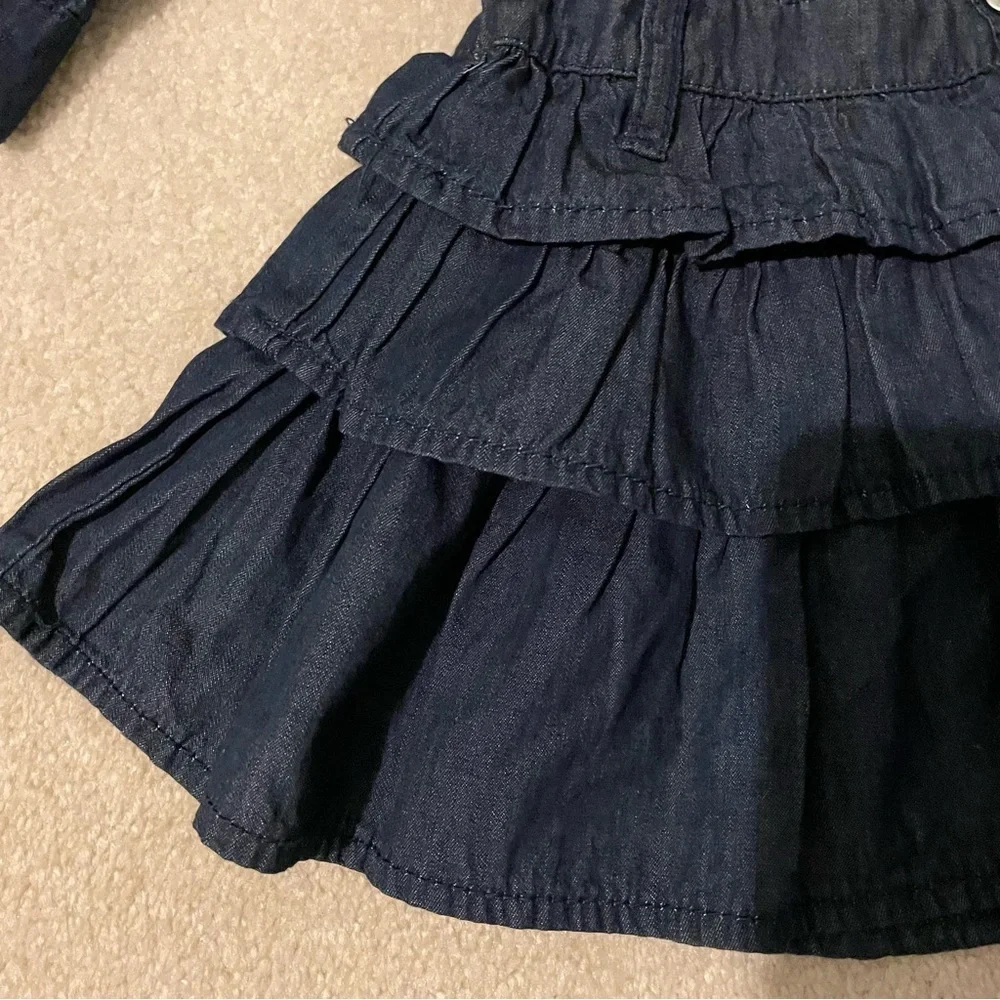 GUESS denim dress- girls size 4 EUC