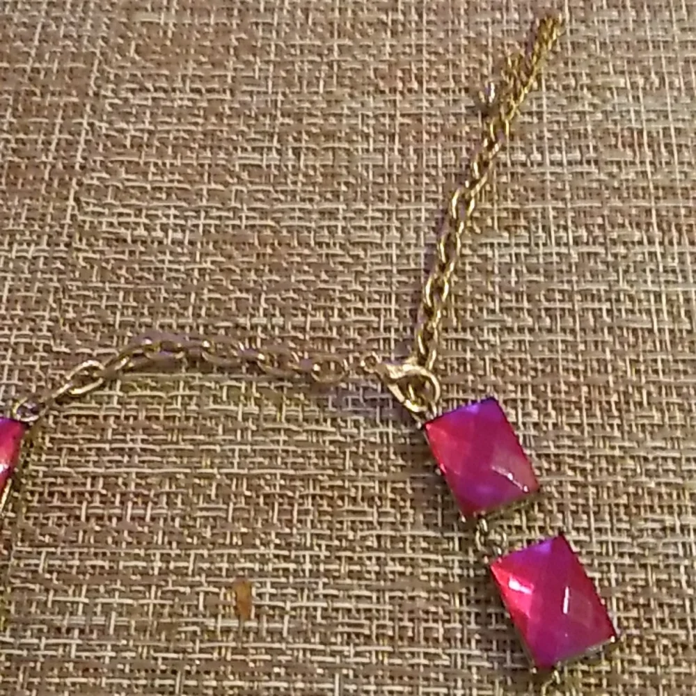 Source Unknown necklace rectangular
