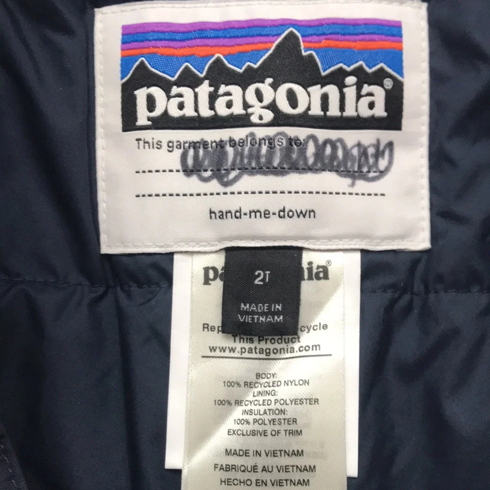 Patagonia h2no snow